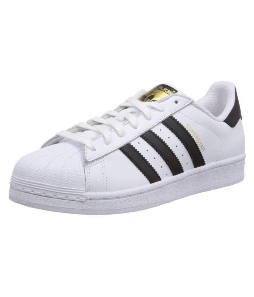 Adidas Superstar White Running Shoes 