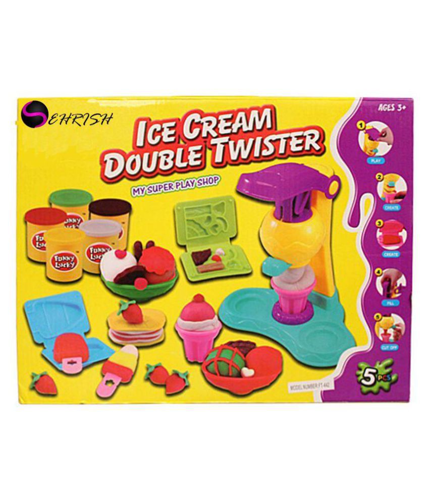     			Sehrish Ice Cream Double Twister