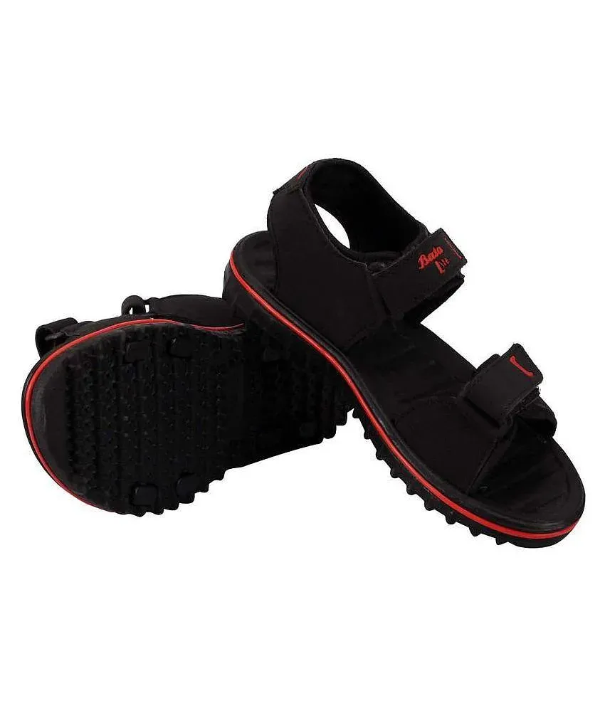 Bata Unisex Kids Rubber Sandals Black Size 3/4 Buckle EUC | eBay