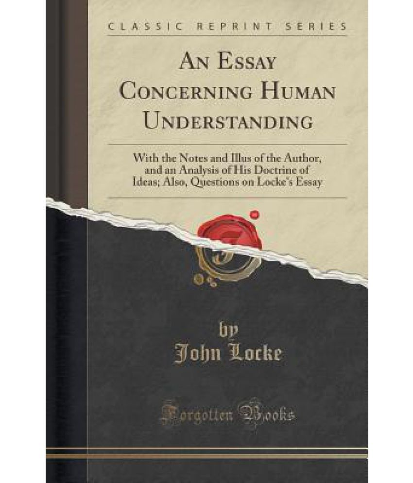 John locke essay concerning human understanding online