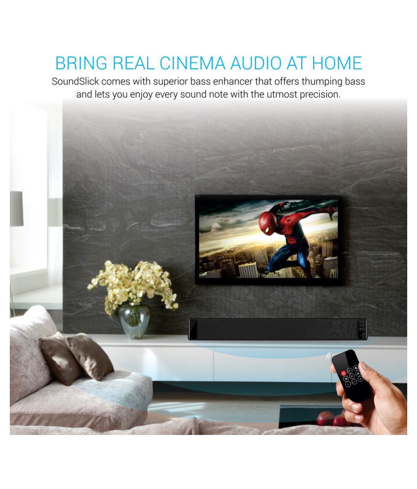 portronics sound slick bluetooth soundbar