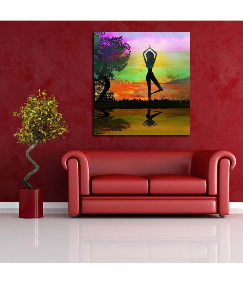 Pitaara Box Canvas Painting With Frame Single Piece Buy Pitaara Box