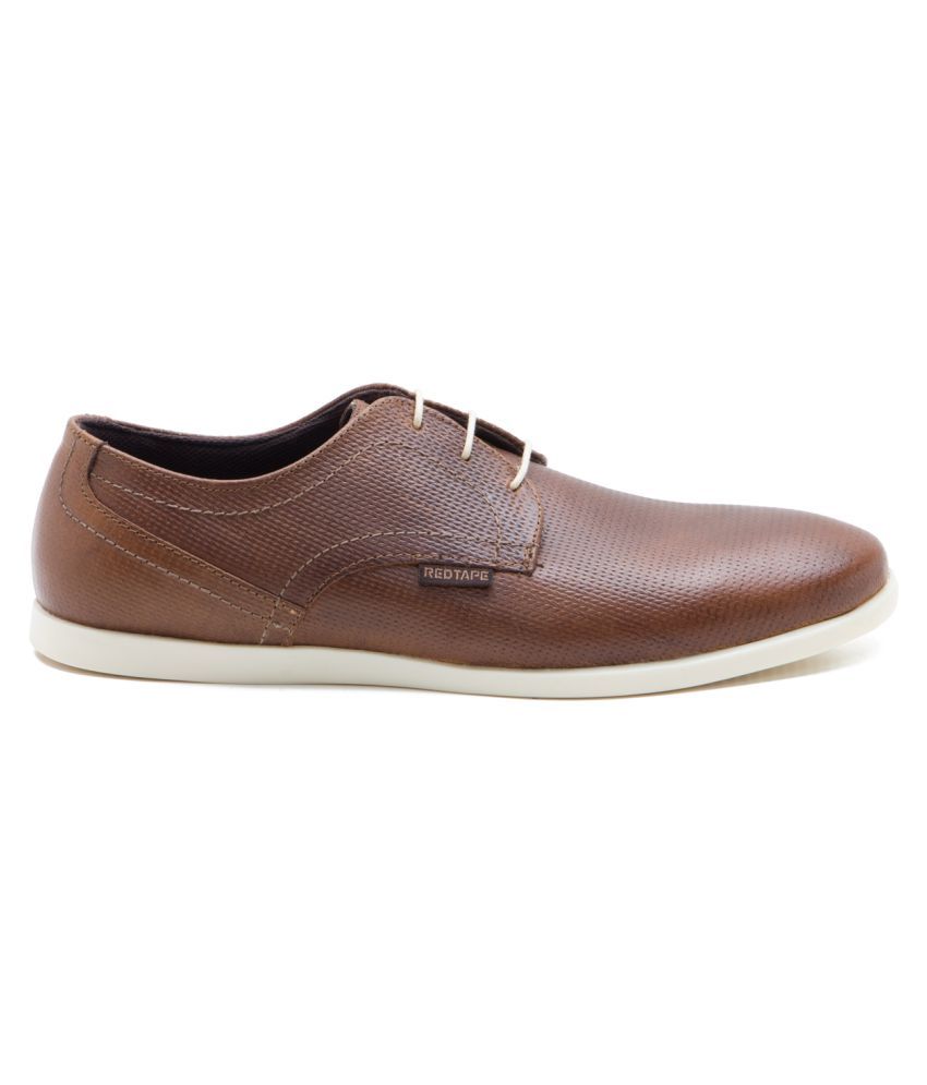 Red Tape Lifestyle Brown Casual Shoes - Buy Red Tape Lifestyle Brown ...