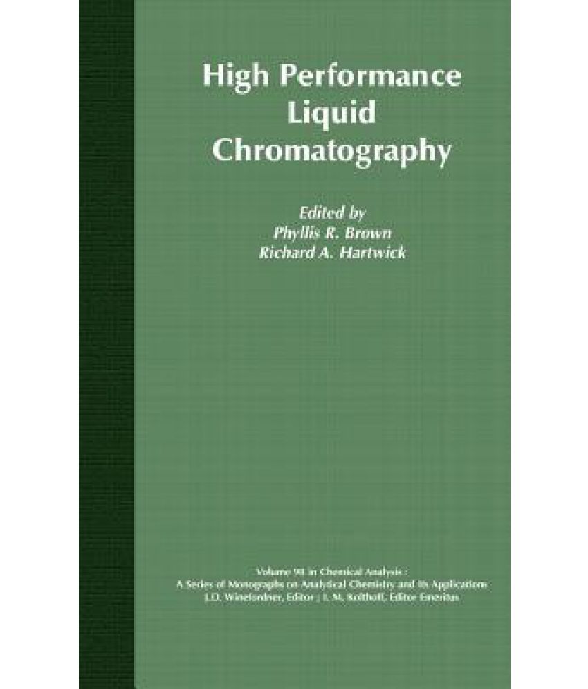 High Performance Liquid Chromatography Buy High Performance Liquid