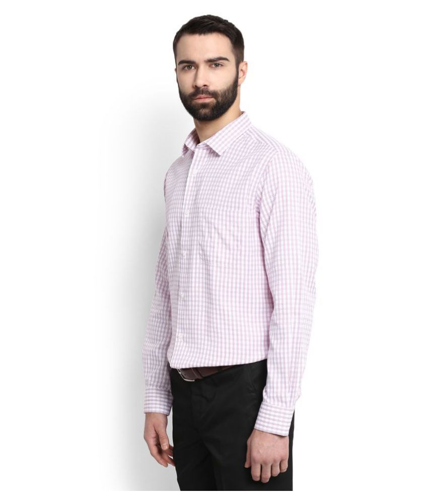 Peter England White Formal Regular Fit Shirt Buy Peter England White