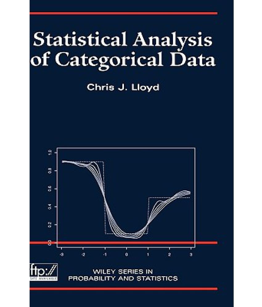 Statistical analysis of categorical data buy statistical analysis of 