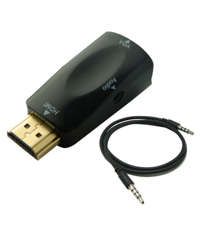 Ophion HDMI to VGA Converter Adapter With 3.5MM Audio for HDTV, Monitor