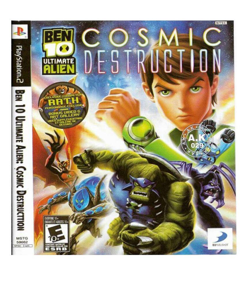 Buy Ben 10 Ultimate Aline Cosmic Destruction ( PS2 ) Online at Best ...