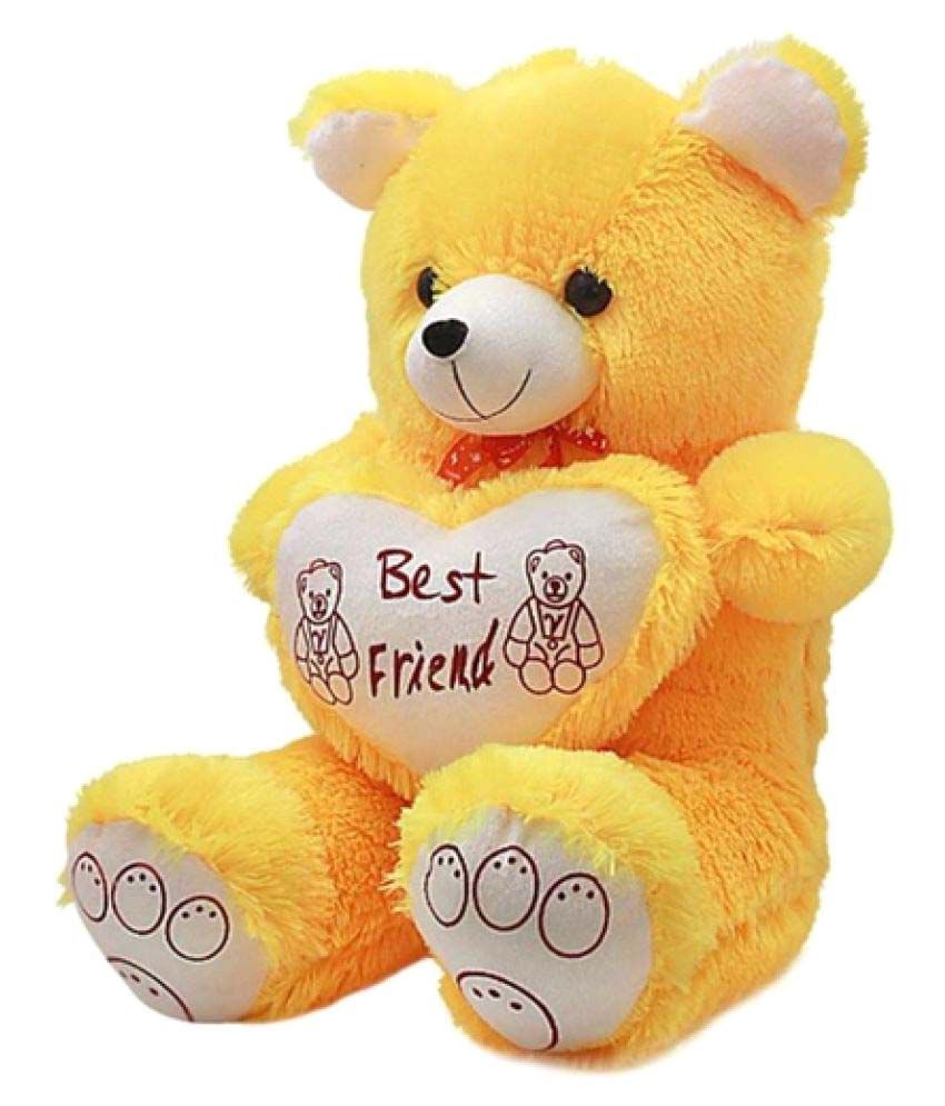 Ansh Cute Yellow Soft Best Friend Teddy bear stuffed love ...