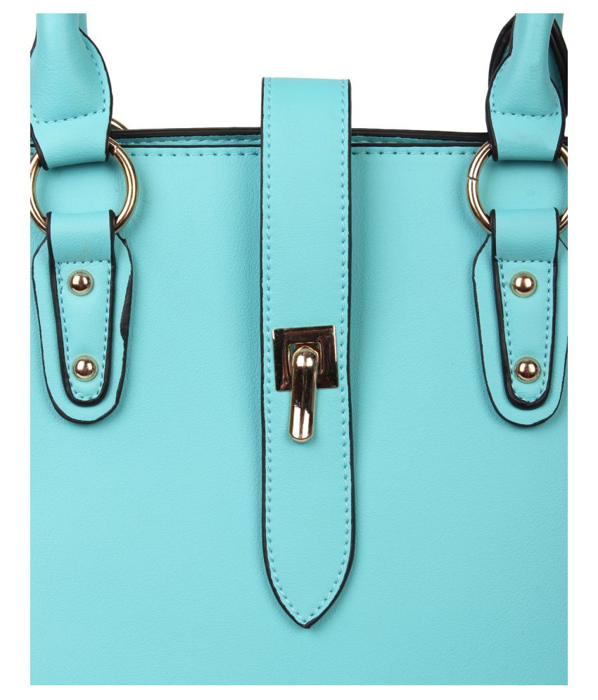 baggit brisk lava turquoise satchel