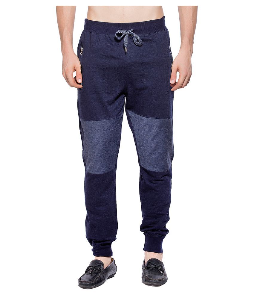 mens joggers navy blue