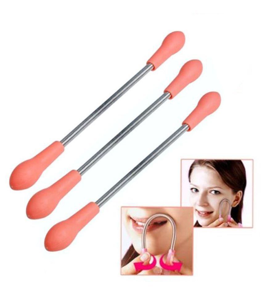 Pink Beauty Facial Hair Removal Spring Tweezer Pack of 3 Buy Pink