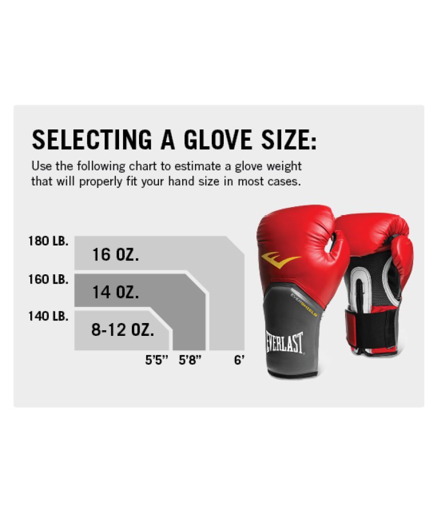 Everlast PRO STYLE TRAINING BOXING GLOVES (Black, 10oz) Buy Online at