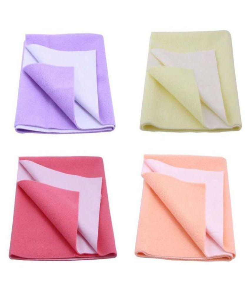 Sleep Matic MultiColour Rubber Waterproof Sheet ( 70 cm A 100 cm 4