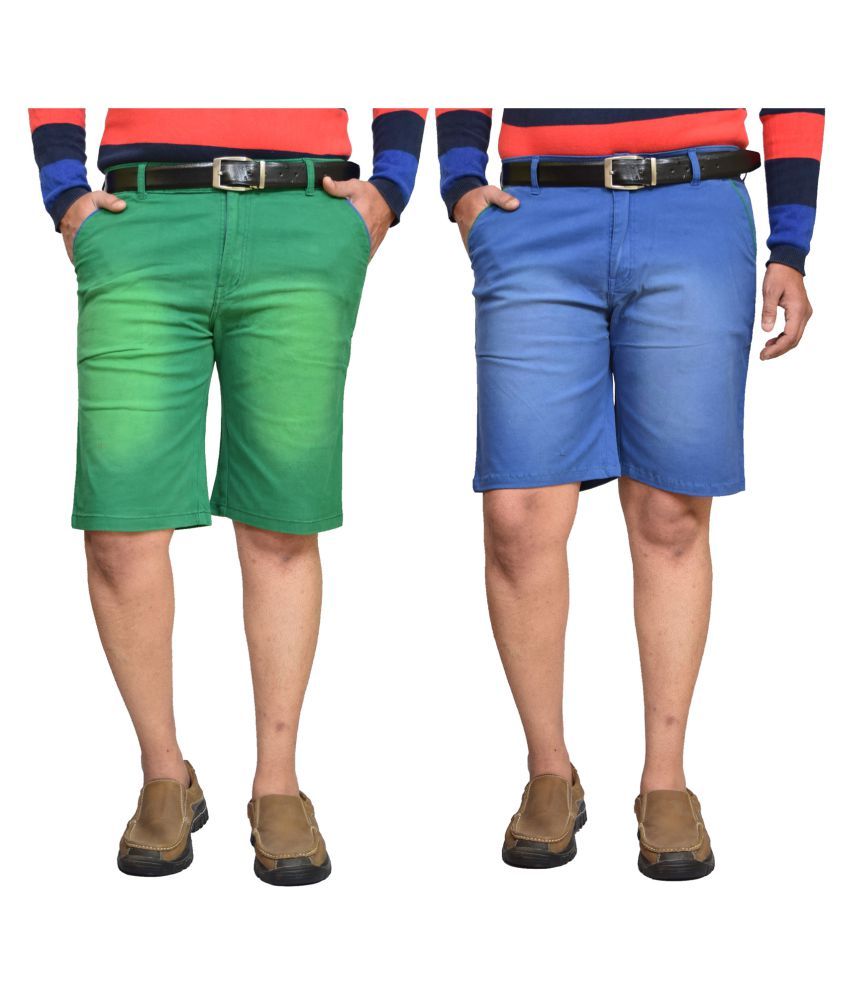     			British Terminal Multi Shorts Pack of 2