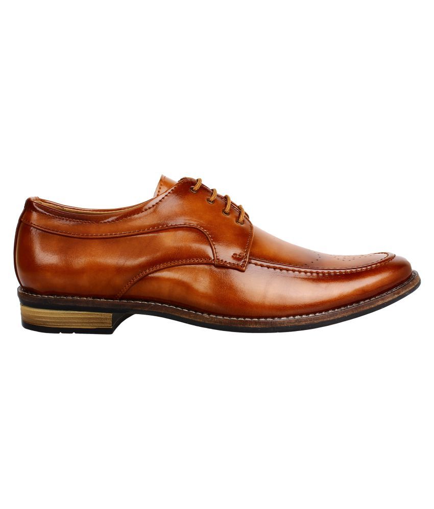 brown party shoes for men