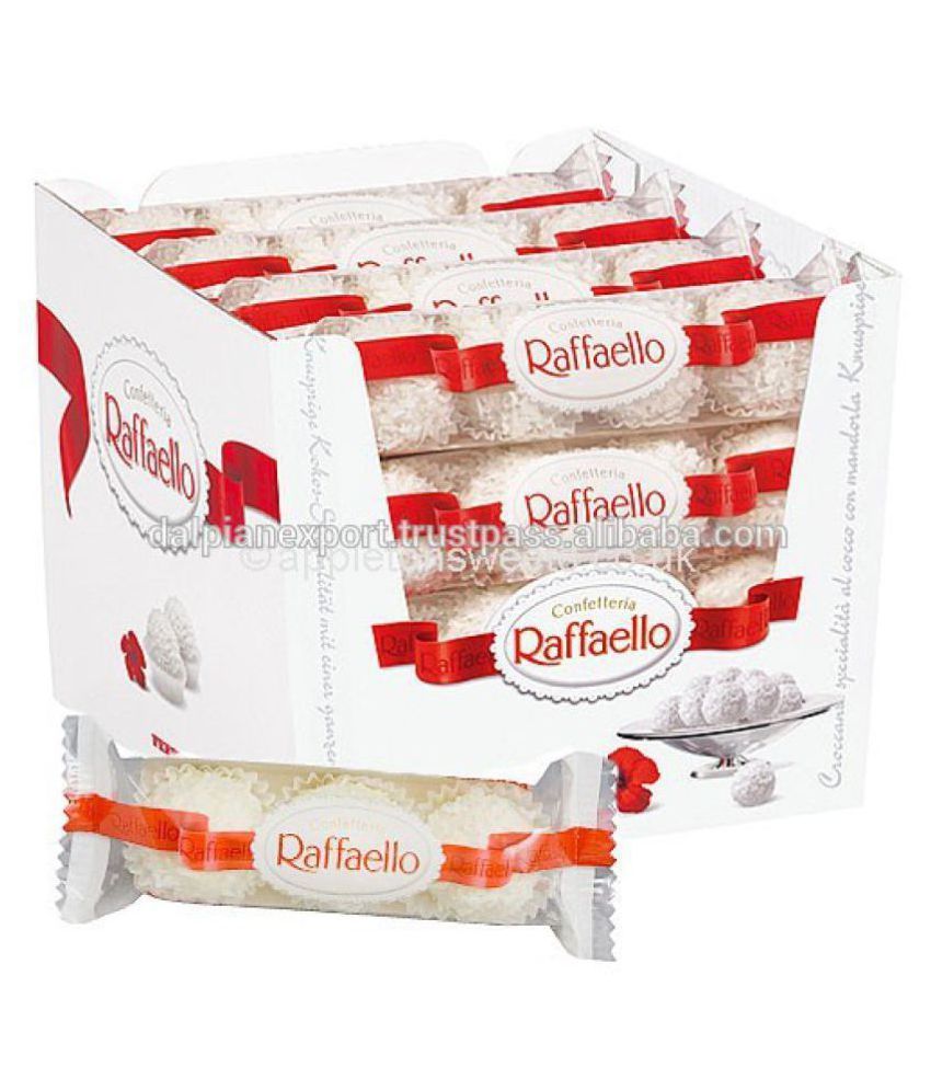 Ferrero Rocher Raffaello Coconut And Almond White Chocolate Box Of 48 Truffles 600 Gm Buy Ferrero Rocher Raffaello Coconut And Almond White Chocolate Box Of 48 Truffles 600 Gm At Best Prices In India Snapdeal