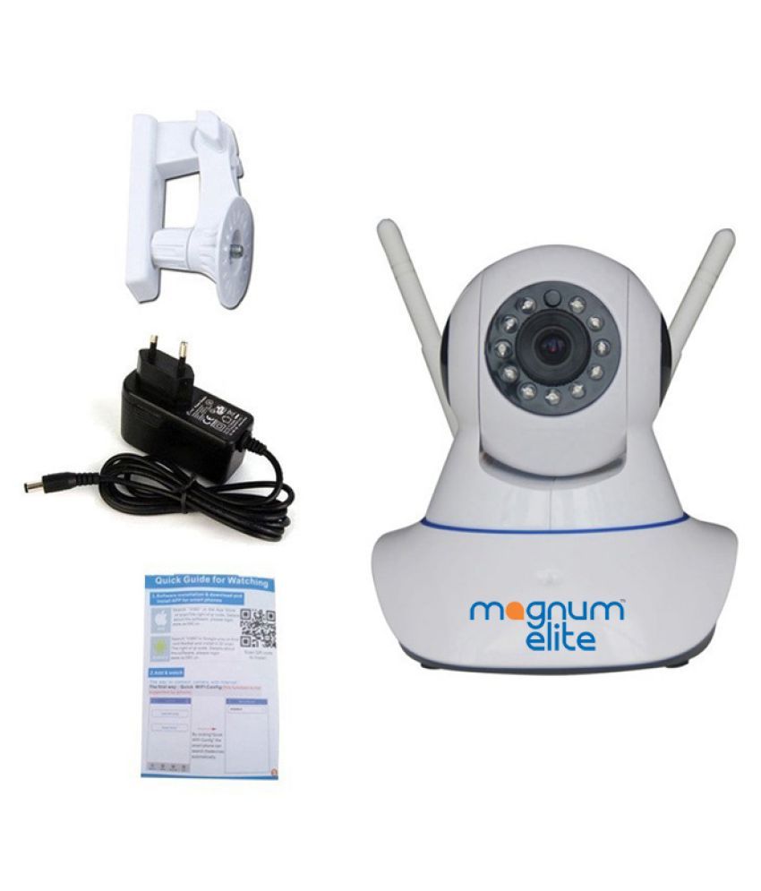 Magnum Elite Wireless WiFi Dome HD 720p Camera Camera Price in India