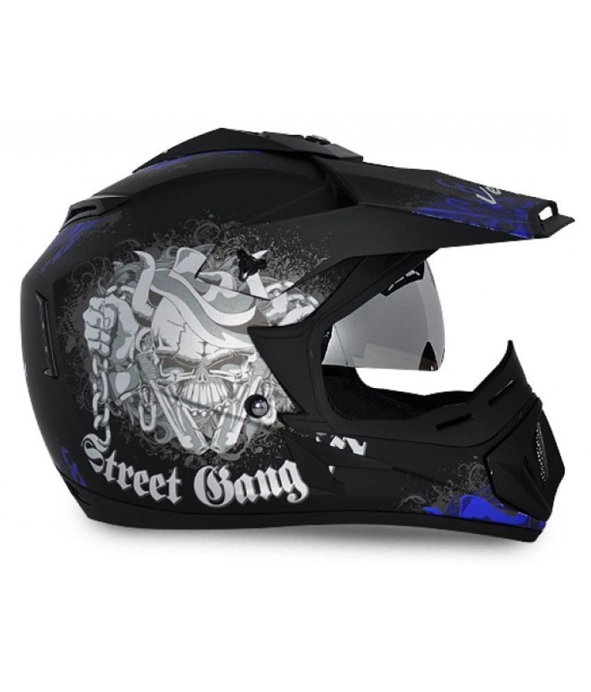 Vega Off Road D/V Gangster Full Face Helmet Matte Black M Buy Vega
