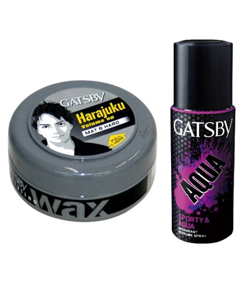 Gatsby Styling Wax Mat Hard Aquadeodorant 150ml Wax 75 Ml Buy