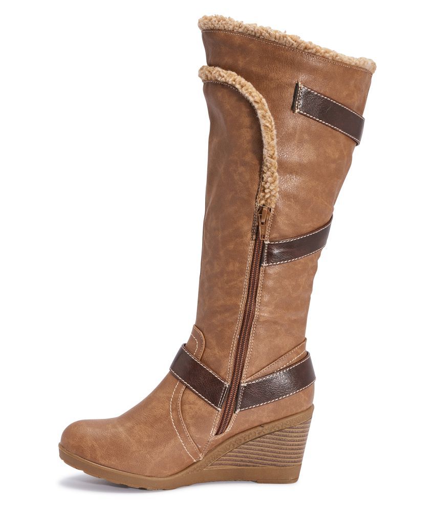 truffle collection beige boots