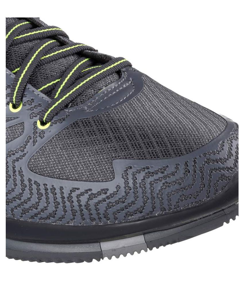 Skechers GO WALK FLEX Gray Training Shoes Buy Skechers