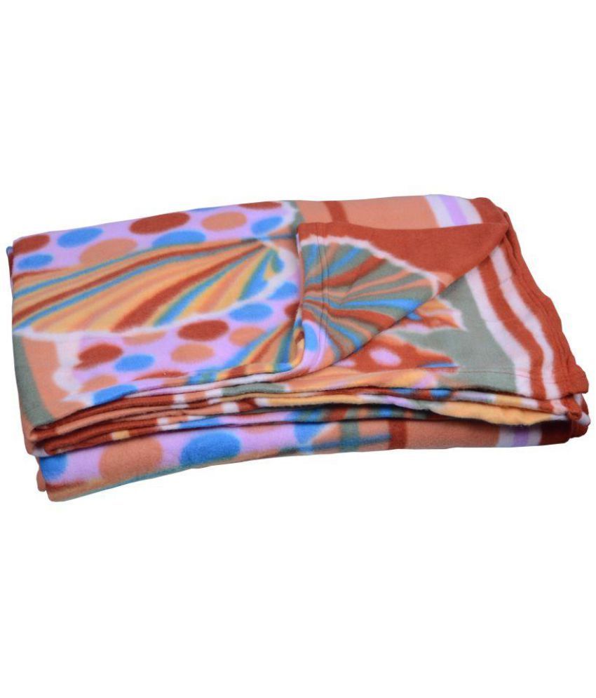 Bombay Dyeing Double Polyester Floral Blanket Buy Bombay Dyeing