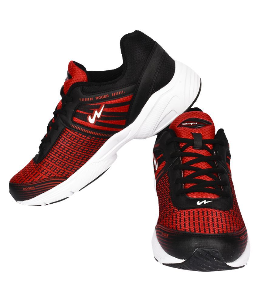 Campus Roger Red Running Shoes - Buy 
