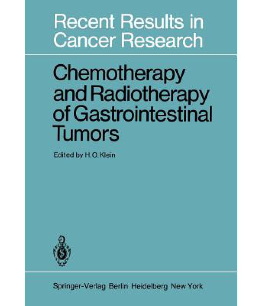 Chemotherapy And Radiotherapy Of Gastrointestinal Tumors Buy