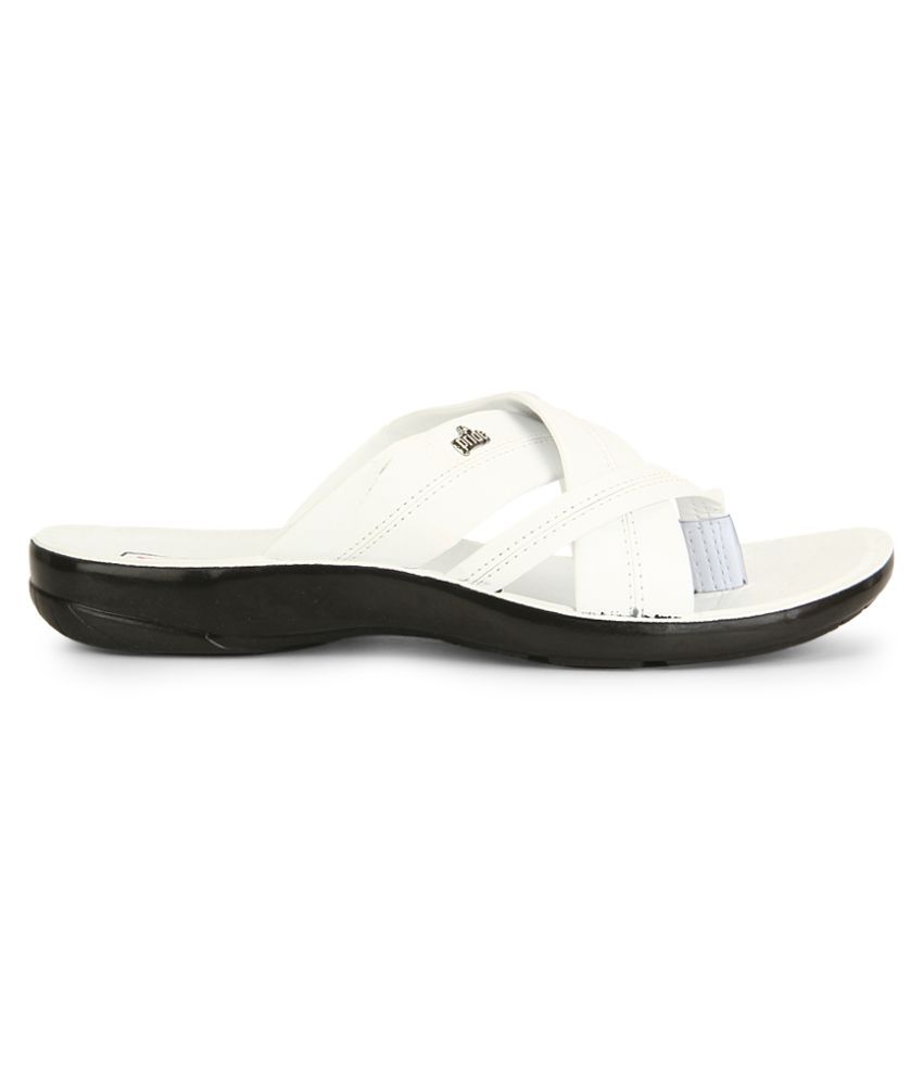 vkc white chappal