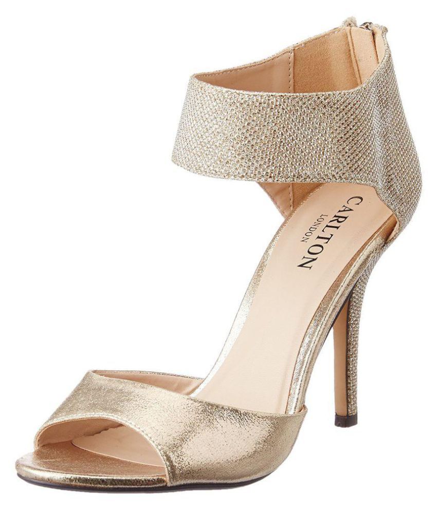 carlton london golden heels