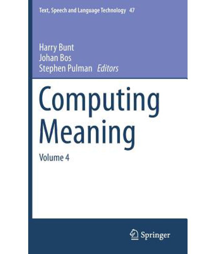 Computing meaning volume 4 buy computing meaning volume 4 online at