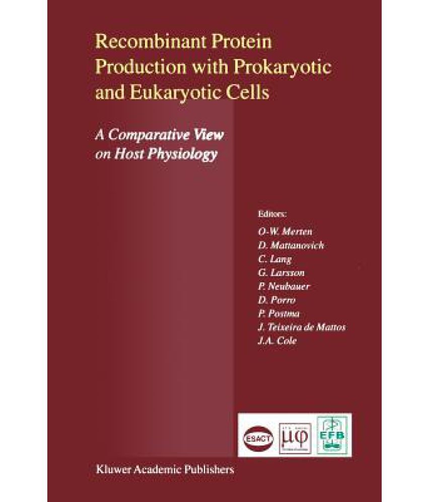 Protein Production with Prokaryotic and Eukaryotic Cells. a