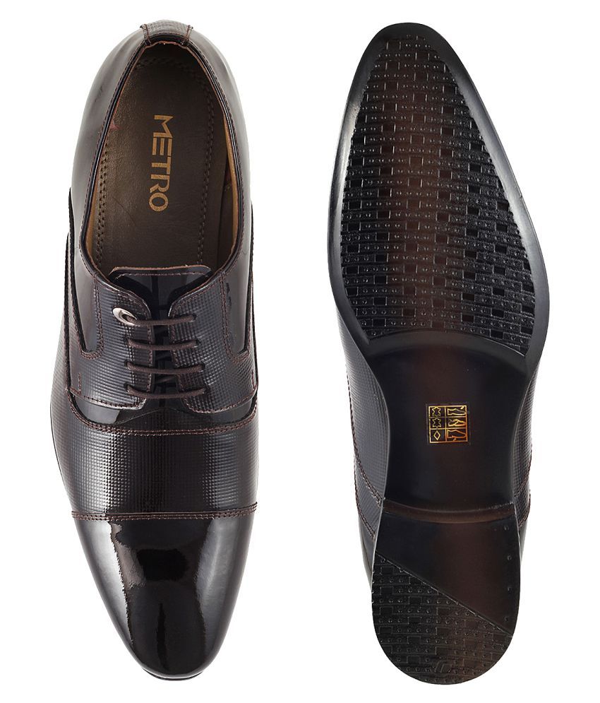 metro leather shoes price list