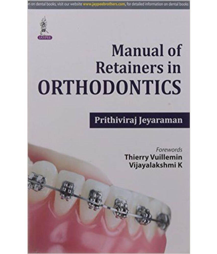 Manual Of Retainers In Orthodontics Buy Manual Of Retainers In