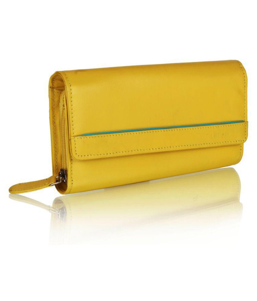 Buy Leezel Yellow Wallet at Best Prices in India - Snapdeal