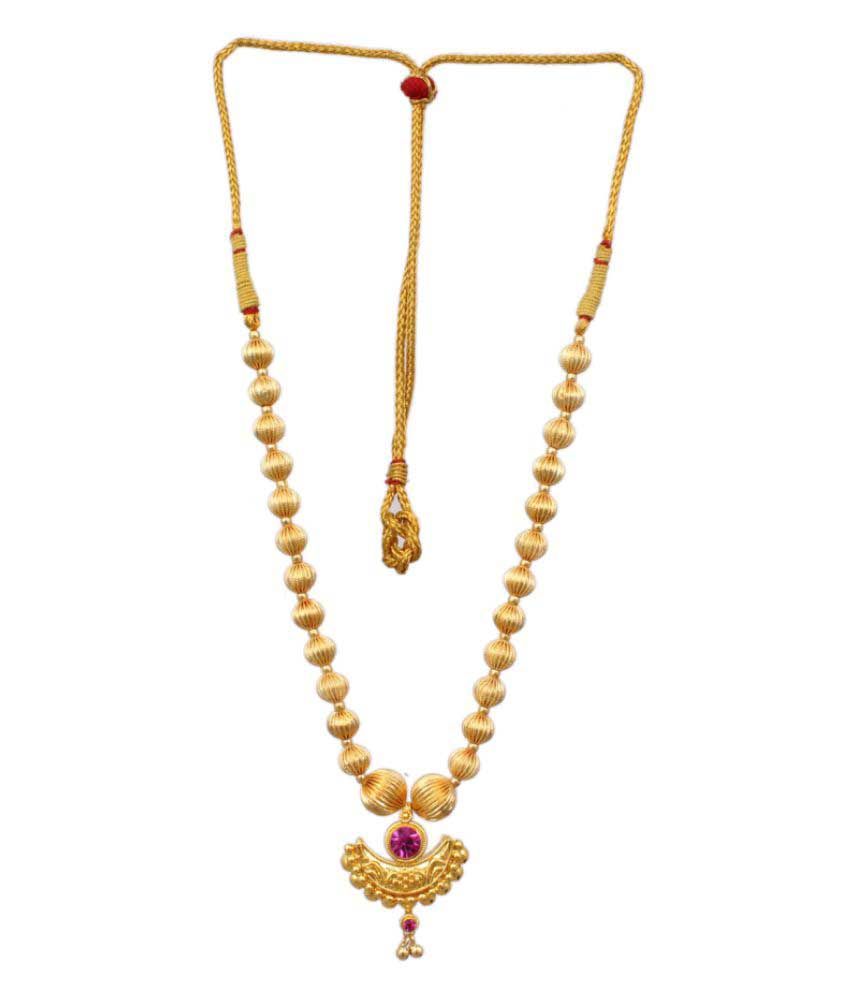 maharashtrian gold necklace