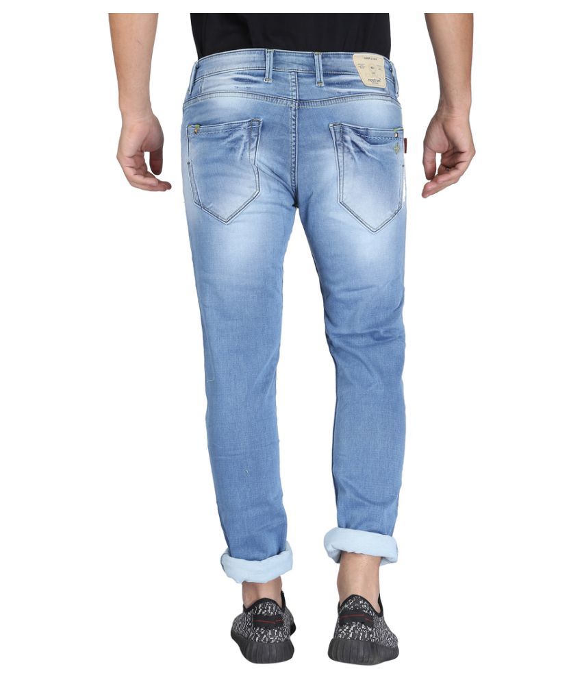 light blue slim jeans
