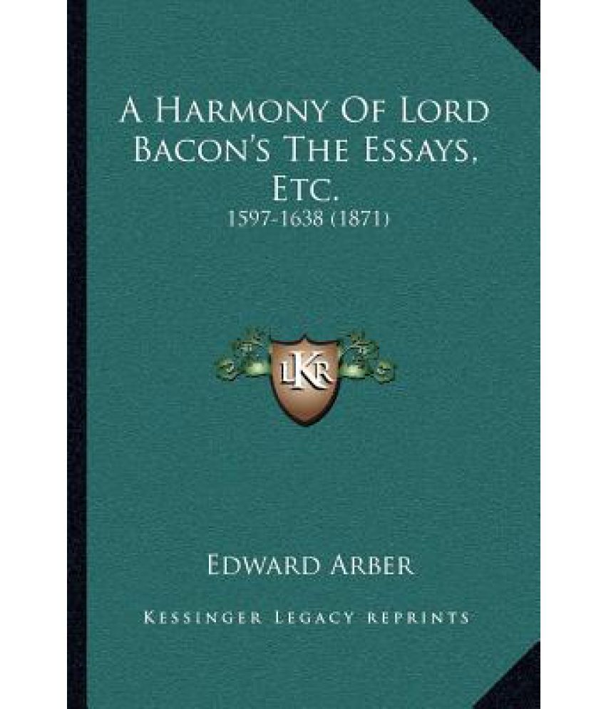 bacon essays 1597