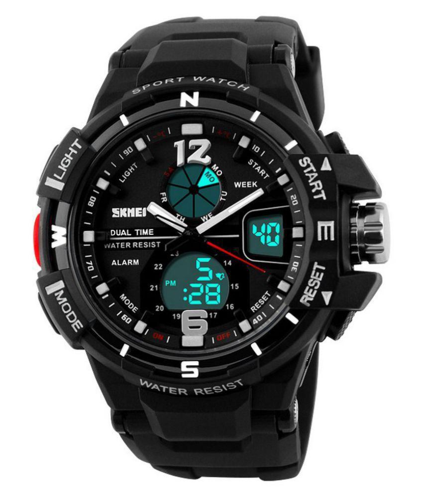 Skmei Black Analog - Digital Watch - Buy Skmei Black Analog - Digital ...