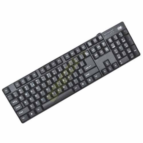     			TVS Champ USB Keyboard - Black With Wire