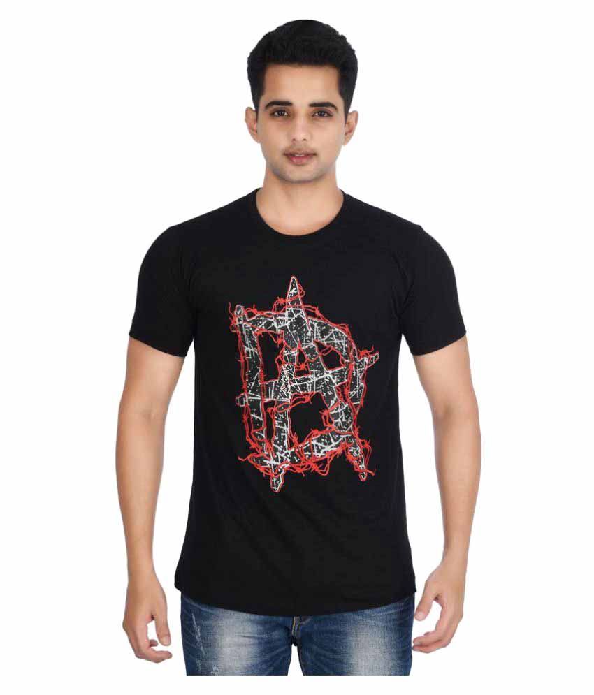 attitude t shirt black