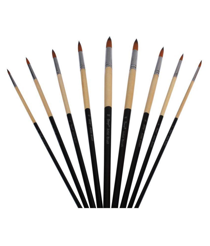 Bianyo 3100 Round Paint Brushes: Buy Online at Best Price in India ...