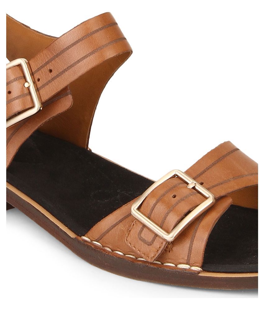dark tan flats