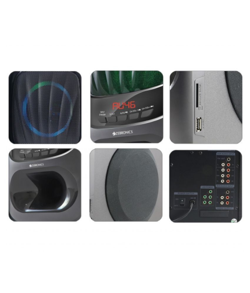 Buy Zebronics Sultan 5 1 Speaker System Online At Best Price In India Snapdeal