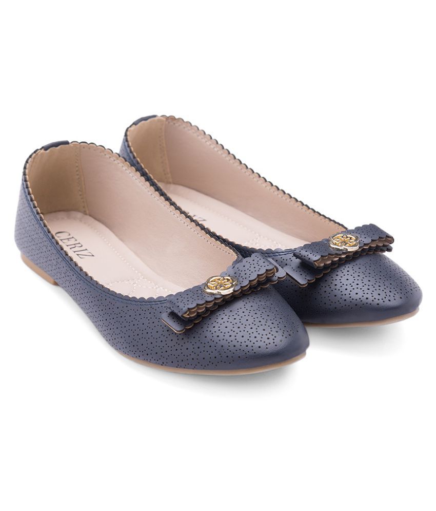 navy ballerinas uk