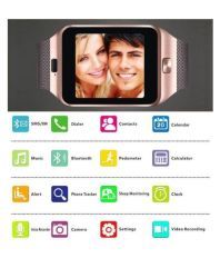 E-Comfort Black Smart Watches With Call Function