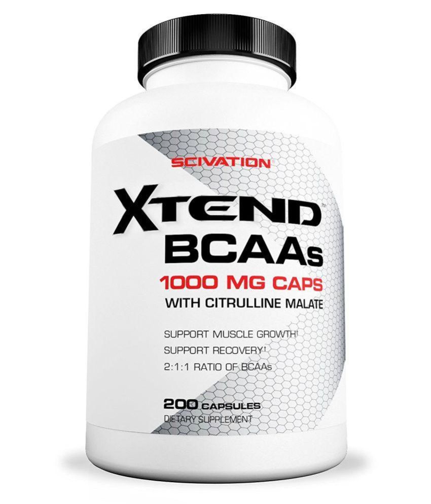 Scivation Scivation, Xtend BCAAs, Capsules, 200 Count 200 gm