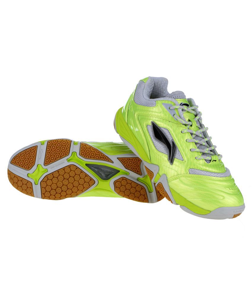 LiNing NonMarking Green Male Shoes Buy LiNing Non