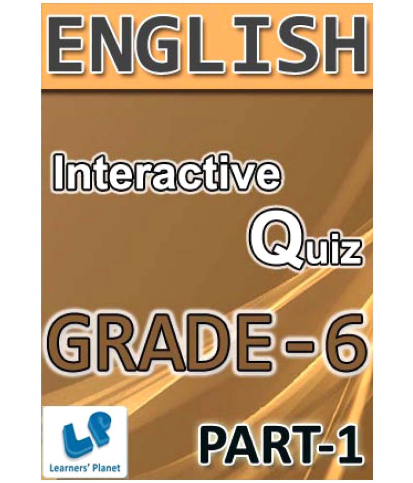 Lp Grade 6 English Part 1 Interactive Quiz Downloadable Content Buy Lp Grade 6 English Part 1 Interactive Quiz Downloadable Content Online At Low Price In India Snapdeal